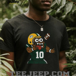 Monster Toast Jordan Love Green Bay Packers T Shirt