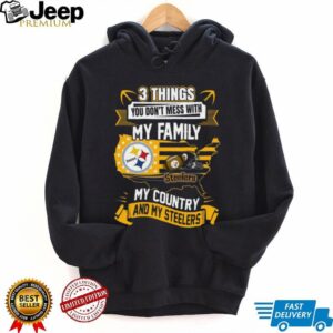 My Family My Country My Steelers Graphic T Shirt
