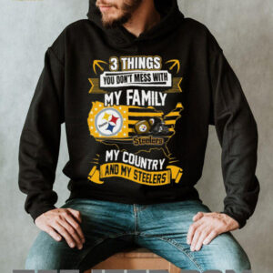 My Family My Country My Steelers Graphic T Shirt