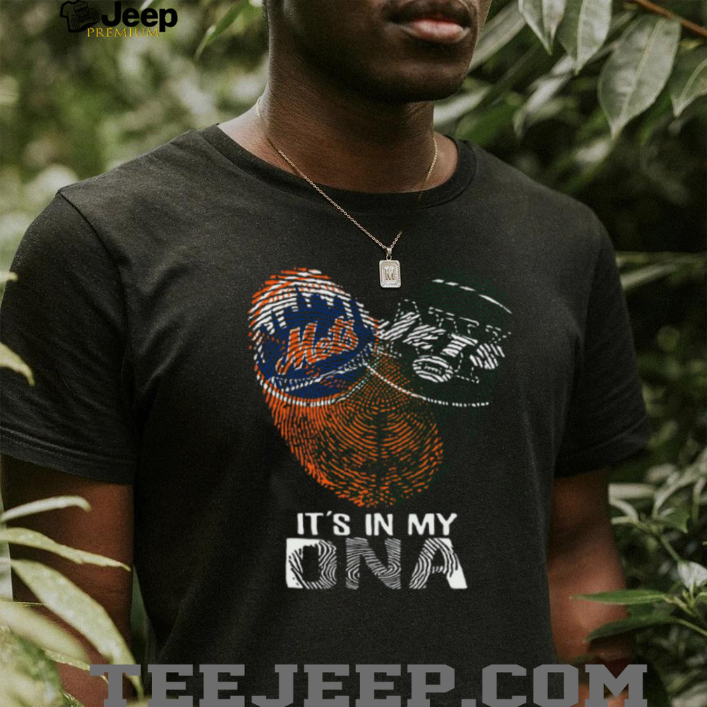 My NY Teams Mets and Jets Fingerprint Heart Shirt My NY Teams Mets and Jets Fingerprint Heart Shirt
