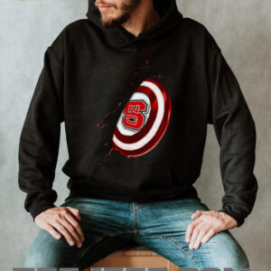 NC State Wolfpack Bursting Shield T Shirt