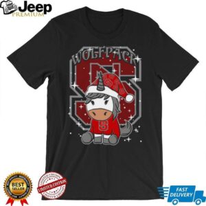 NC State Wolfpack Christmas Unicorn T Shirt NC State Wolfpack Christmas Unicorn T Shirt