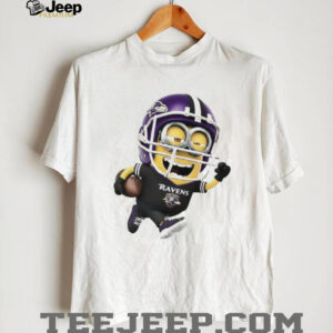 NFL Baltimore Ravens Minions Disney Football Sports T Shirt NFL Baltimore Ravens Minions Disney Football Sports T Shirt