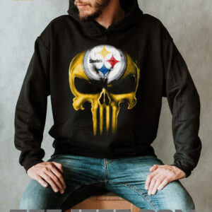 NFL Pittsburgh Steelers Skull Design T Shirt NFL Pittsburgh Steelers Skull Design T Shirt