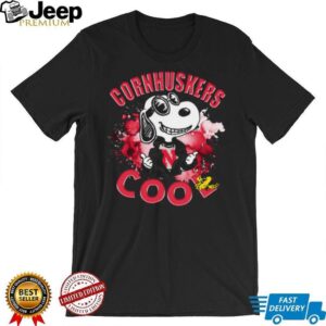 Nebraska Cornhuskers Cool Snoopy Graphic Shirt Nebraska Cornhuskers Cool Snoopy Graphic Shirt