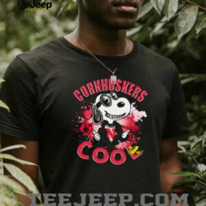 Nebraska Cornhuskers Cool Snoopy Graphic Shirt