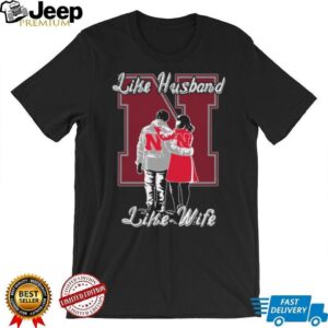 Nebraska Cornhuskers Couple’s T Shirt Nebraska Cornhuskers Couple’s T Shirt