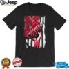 Nebraska Cornhuskers N Shield Cracked Graphic T Shirt Nebraska Cornhuskers N Shield Cracked Graphic T Shirt