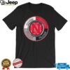 Nebraska Cornhuskers Santa Ball Graphic Christmas T Shirt Nebraska Cornhuskers Santa Ball Graphic Christmas T Shirt