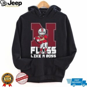 Nebraska Cornhuskers Football Floss Like A Boss T Shirt