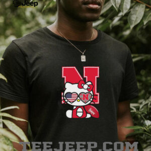 Nebraska Cornhuskers Hello Kitty Graphic T Shirt