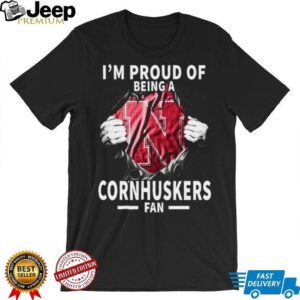 Nebraska Cornhuskers Proud Fan Graphic T Shirt