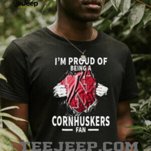 Nebraska Cornhuskers Proud Fan Graphic T Shirt