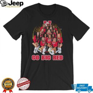 Nebraska Cornhuskers Volleyball GO BIG RED T Shirt