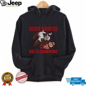 Never Daunted Big 10 Champions Indiana Hoosiers beat Ohio shirt