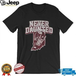 Never Daunted Indiana Hoosiers Big Ten Football Champions 2025 shirt