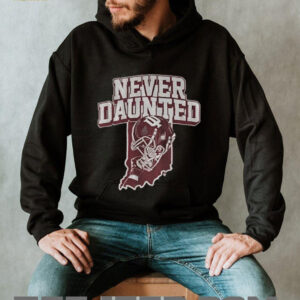 Never Daunted Indiana Hoosiers Big Ten Football Champions 2025 shirt