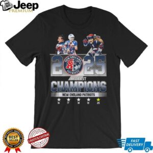 New England Patriots AFC East Champions Commemorative T Shirt