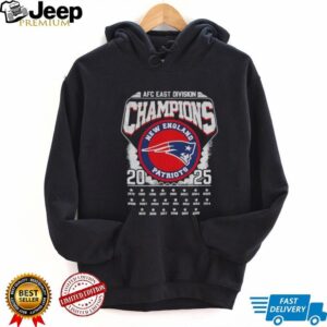 New England Patriots Football AFC East Division Champions 1978 2025 shirt