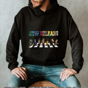 New Orleans Mashup Mascots Abbey Road T Shirt