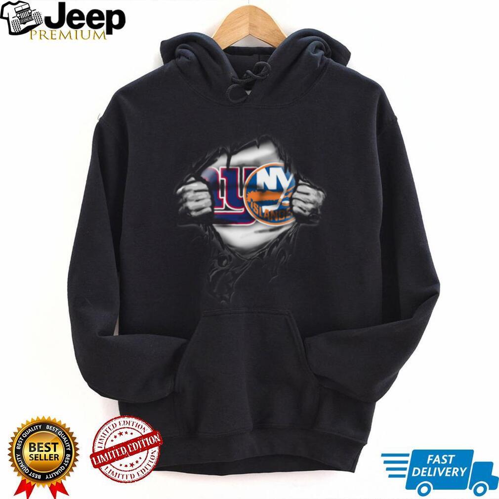 New York Islanders Ripped Logo T Shirt New York Islanders Ripped Logo T Shirt