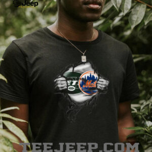New York Jets and Mets Mashup T Shirt