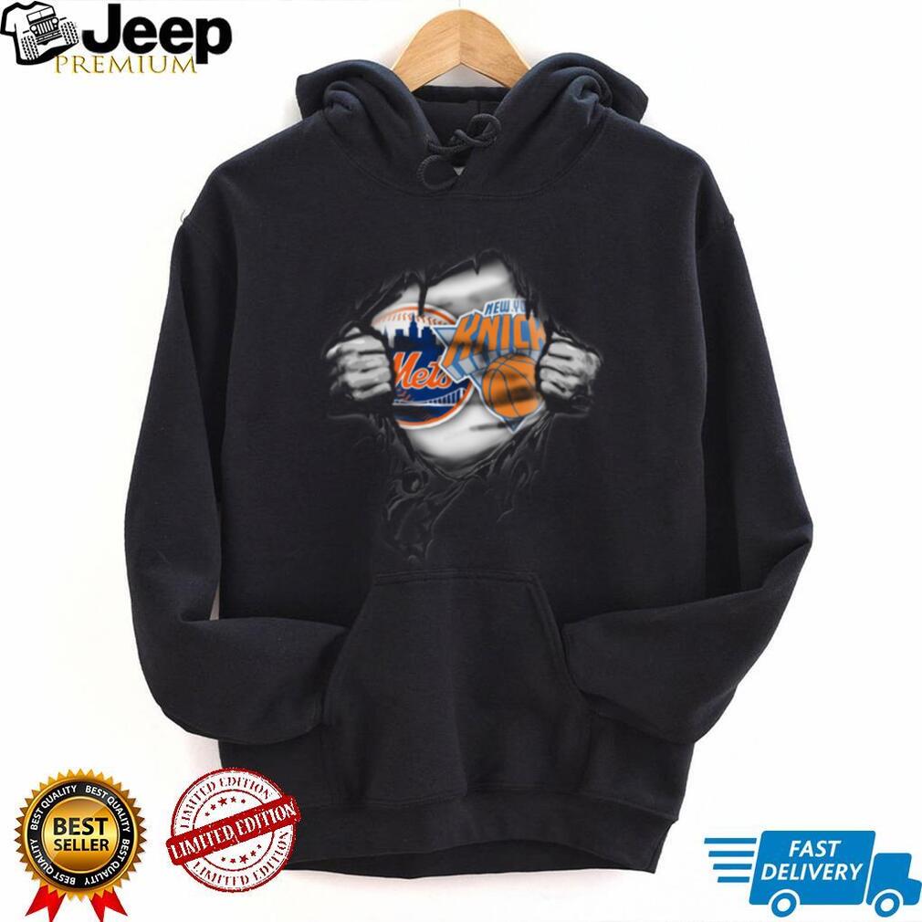 New York Mets & Knicks Dual Logo T Shirt New York Mets & Knicks Dual Logo T Shirt