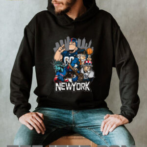 New York Sports Mascots Unite T Shirt