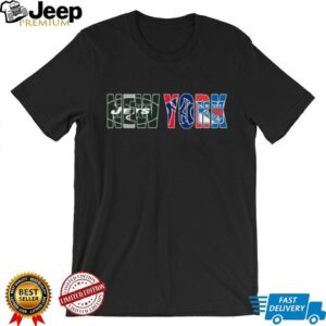 New York Sports Teams Mashup T Shirt New York Sports Teams Mashup T Shirt