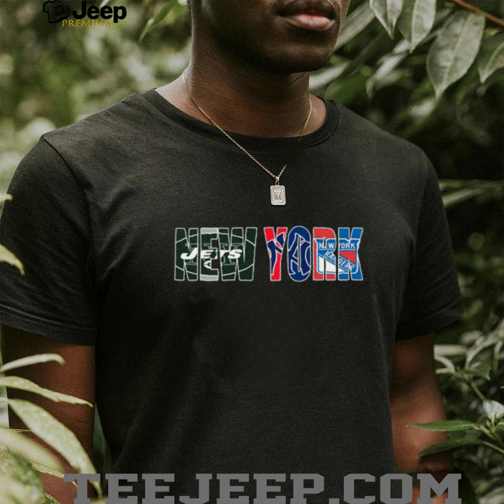 New York Sports Teams Mashup T Shirt New York Sports Teams Mashup T Shirt