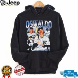 New York Yankees Oswaldo Cabrera Bootleg T Shirt New York Yankees Oswaldo Cabrera Bootleg T Shirt