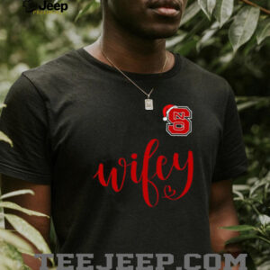 North Carolina State Wifey Fan Gear T Shirt