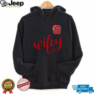 North Carolina State Wifey Fan Gear T Shirt