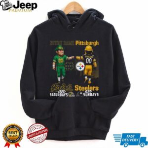Notre Dame & Pittsburgh Steelers Fan Shirt Notre Dame & Pittsburgh Steelers Fan Shirt
