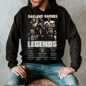 Oakland Raiders NFL Legends Commemorative T Shirt Oakland Raiders NFL Legends Commemorative T Shirt