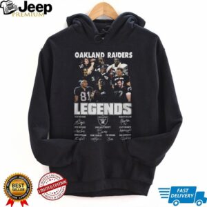Oakland Raiders NFL Legends Commemorative T Shirt