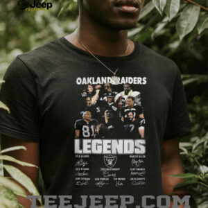 Oakland Raiders NFL Legends Commemorative T Shirt