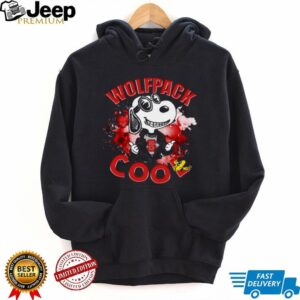 Official NC State Wolfpack Cool Snoopy Fan T Shirt