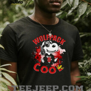 Official NC State Wolfpack Cool Snoopy Fan T Shirt