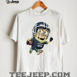 Official NFL Seattle Seahawks Minions Football Sports T Shirt Official NFL Seattle Seahawks Minions Football Sports T Shirt