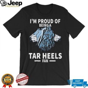 Official North Carolina Tar Heels Fan T Shirt