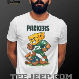 Official Packers vs. Bears Mascot Rivalries T Shirt Official Packers vs. Bears Mascot Rivalries T Shirt