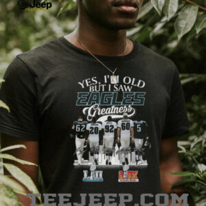 Official Philadelphia Eagles All Time Greats All Players Signature T Shirt