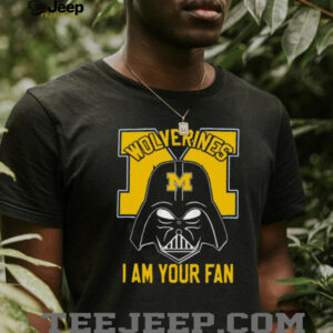Official Star Wars Darth Vader I Am Michigan Wolverines Fan T Shirt