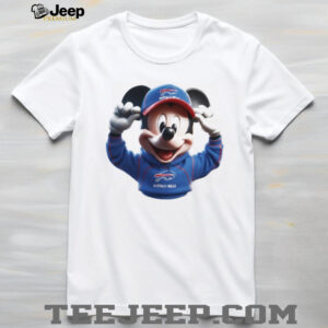 Officially Licensed NFL x Disney Mickey Mouse T Shirt