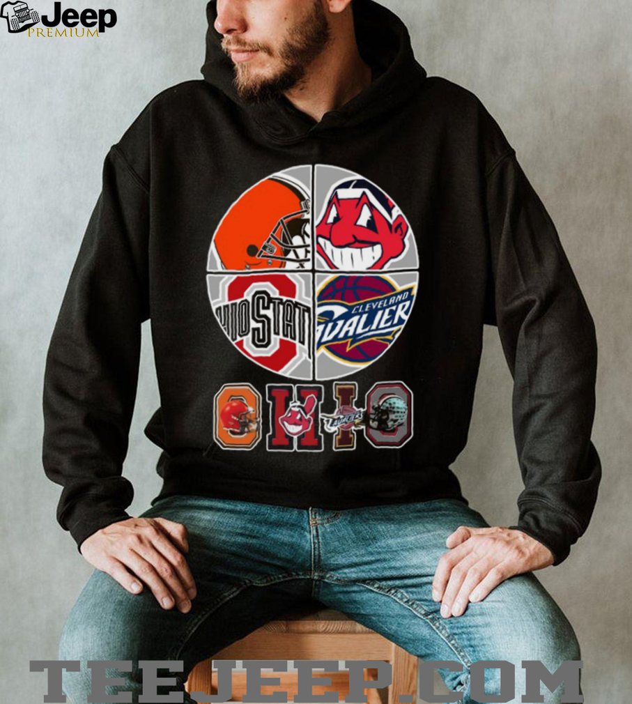 Ohio Sports Team Mashup T Shirt Ohio Sports Team Mashup T Shirt