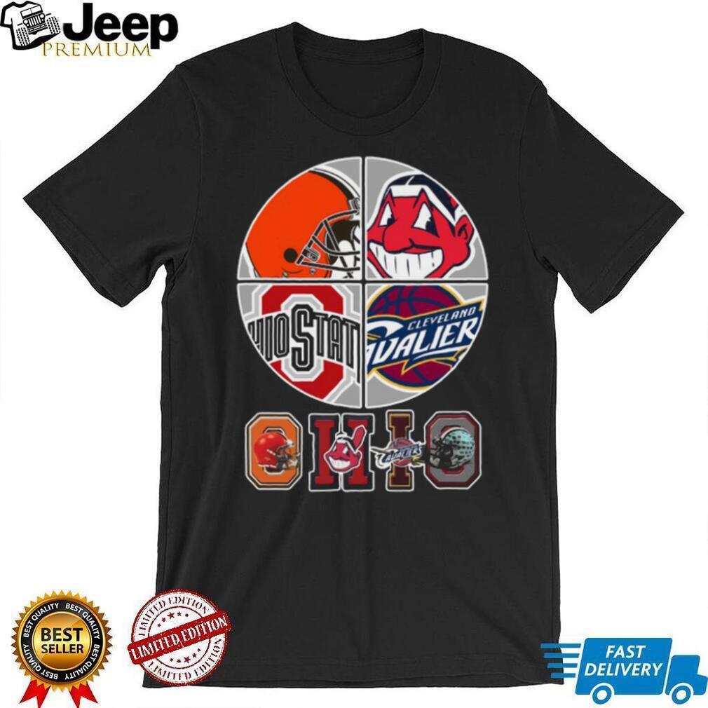 Ohio Sports Team Mashup T Shirt Ohio Sports Team Mashup T Shirt