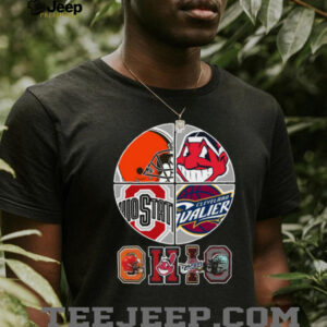 Ohio Sports Team Mashup T Shirt