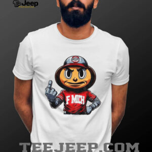 Ohio State Buckeyes Uterus middle finger Fuck Michigan shirt Ohio State Buckeyes Uterus middle finger Fuck Michigan shirt