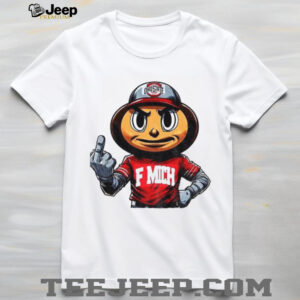 Ohio State Buckeyes Uterus middle finger Fuck Michigan shirt